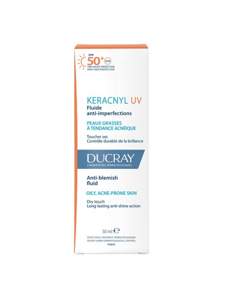 Ducray Keracnyl UV SPF50+ Anti Blemish Fluid 50 ml 