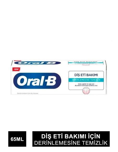 Oral-B Diş Eti Bakımı Derinlemesine Temizlik Diş Macunu 65 ml 