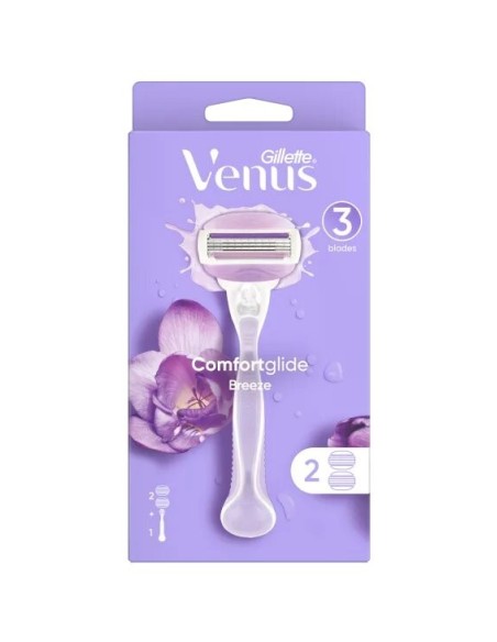 Gillette Venüs Comfortglide Breeze Tıraş Makinesi + 2 Yedek Bıçak 