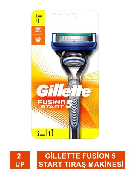 Gillette Fusion 5 Start Tıraş Makinesi 2 Up 