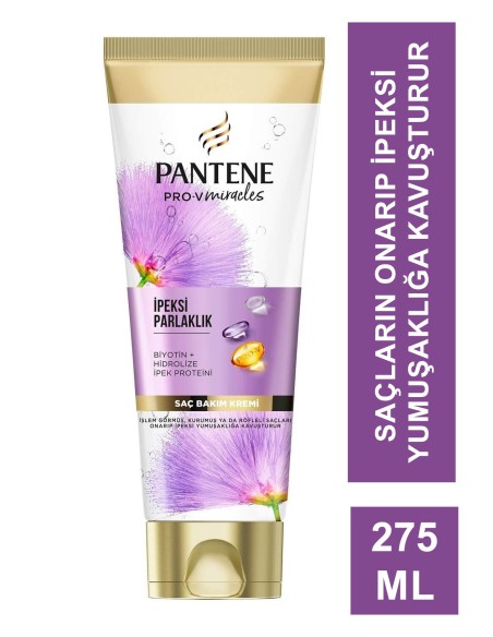 Pantene Pro-V Miracles İpeksi Parlaklık Saç Bakım Kremi 275 ml 