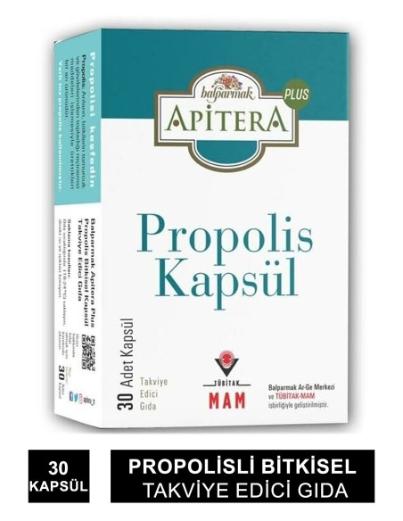 Balparmak Apitera Plus Propolis 30 Kapsül 