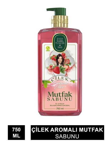 Eyüp Sabri Tuncer Çilek Aromalı Mutfak Sabunu 750 ml 