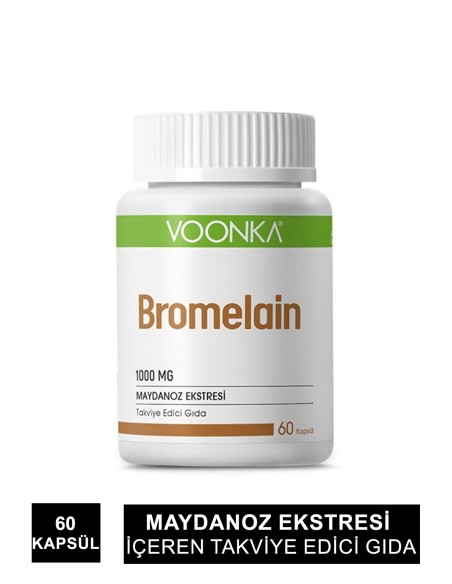 Voonka Bromelain 60 Kapsül 