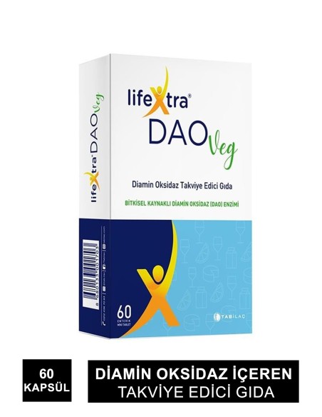 LifeXtra Dao Veg 60 Tablet 