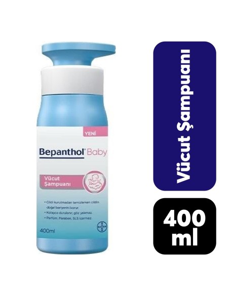 Bepanthol Baby Vücut Şampuanı 400 ml 