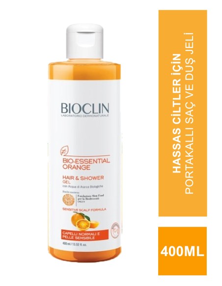 Bioclin Bio Essential Orange Hair&Shower Gel 400 ml 