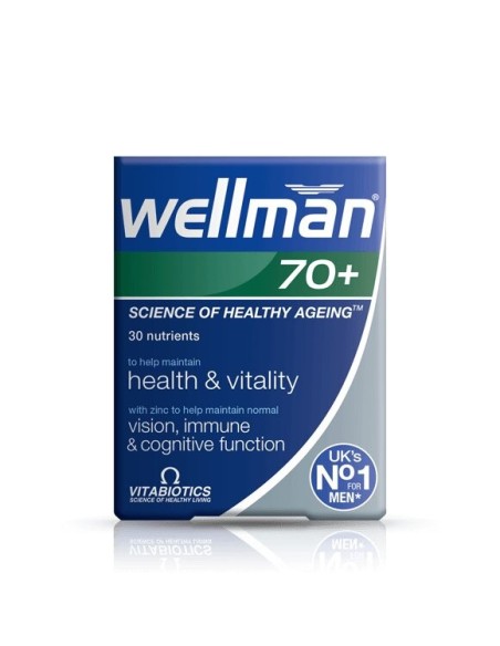 Vitabiotics Wellman 70+ 30 Tablet 