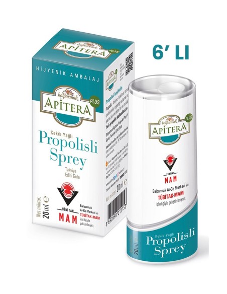 Balparmak Apitera Plus Propolisli Sprey 20 ml x 6 Adet 