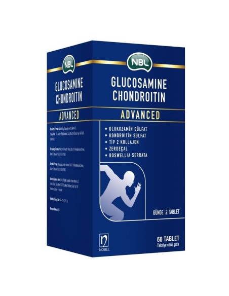 Nbl Glucosamine Chondroitin Advanced 60 Tablet 