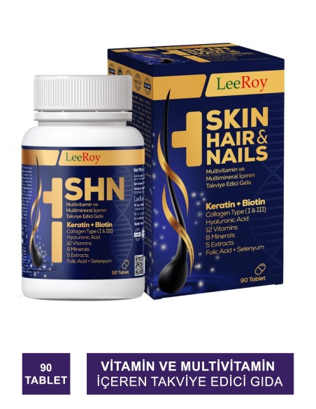 LeeRoy Skin , Hair & Nails 90 Tablet 