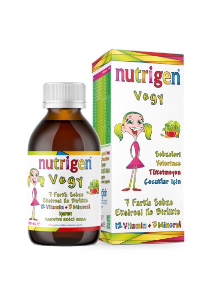 Nutrigen Vegy Şurup 200 ml 