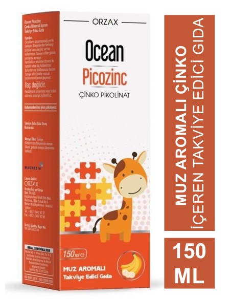 Ocean Çinko Bisglisinat 150 ml 