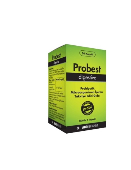 Probest Digestive 20 Kapsül 