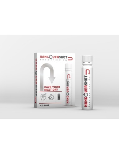 HangoverShot Save Your Next Day 4 X 25ml Shot 