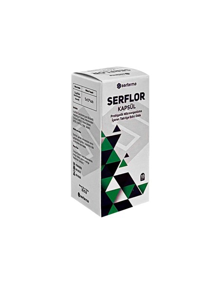 Serflor Probiyotik 10 Kapsül 