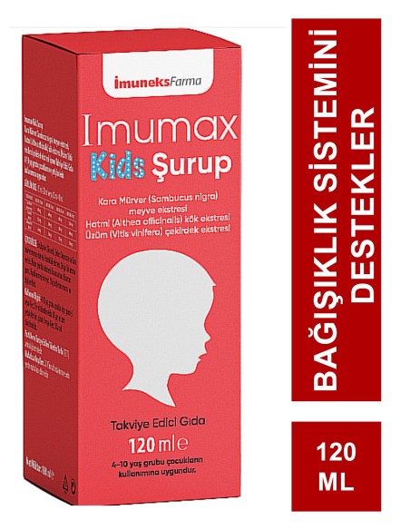 İmuneks İmumax Kids Şurup 120 ml 