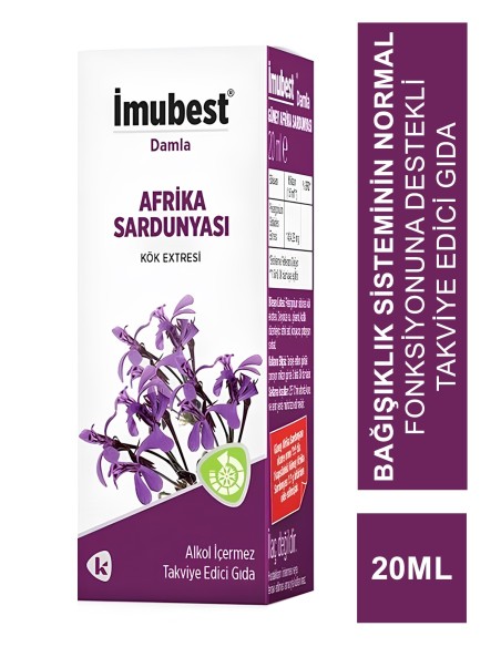 İmubest Afrika Sardunyası Damla 20ml 