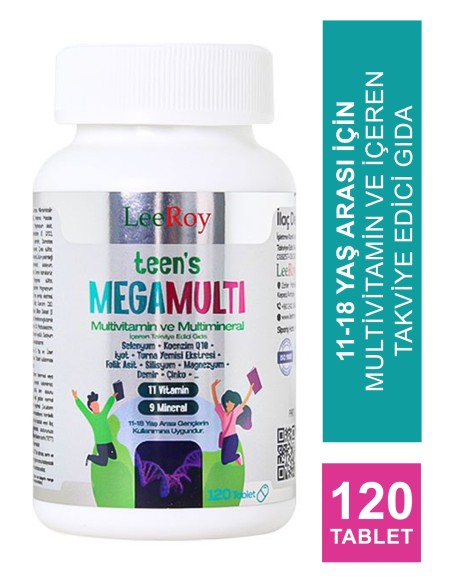 LeeRoy Teen's MegaMulti 120 Tablet 