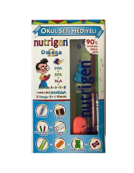 Nutrigen Omega 3 200 ml - Okul Seti Hediyeli 