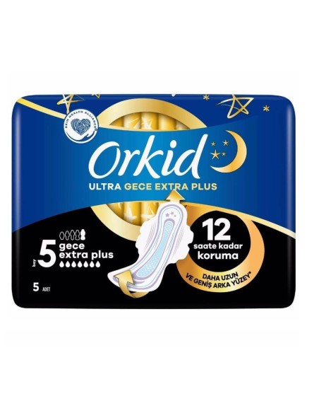 Orkid Ultra Gece Extra Plus ( Boy : 5 ) 5 Adet 