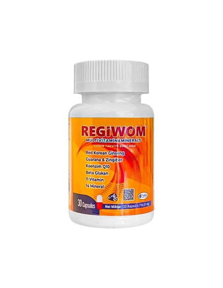 Regiwom Multivitamin & Mineral 30 Kapsül 