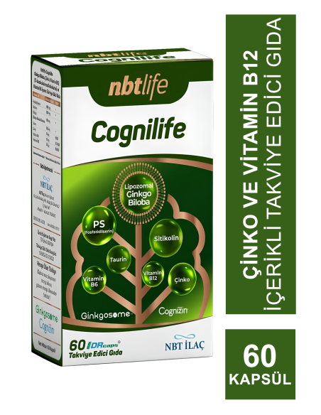 Nbt Life Cognilife 60 Kapsül 