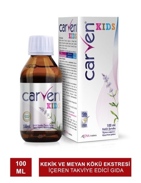 Carven Kids Kekik Takviye Edici Gıda 100ml 