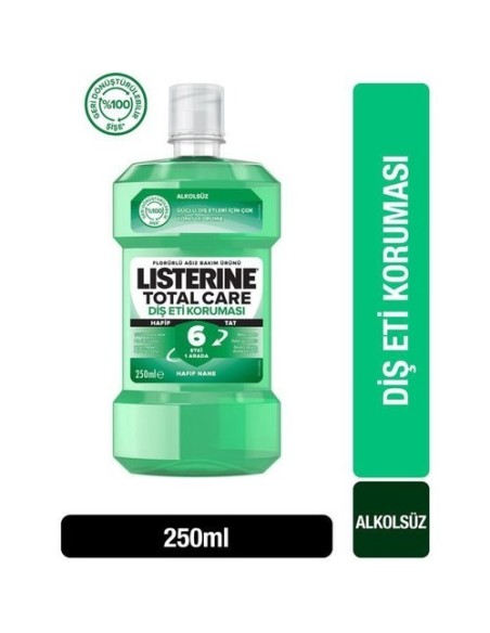 Listerine Total Care Diş Eti Koruması Ağız Gargarası 250 ml 