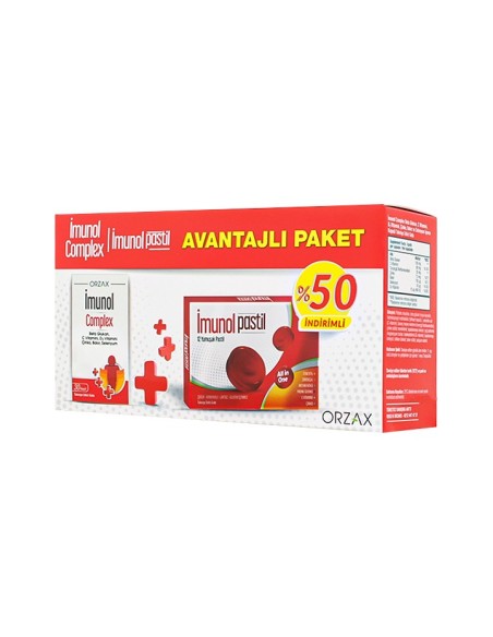 Ocean İmunol Avantajlı Paket ( Kapsül + Pastil ) 