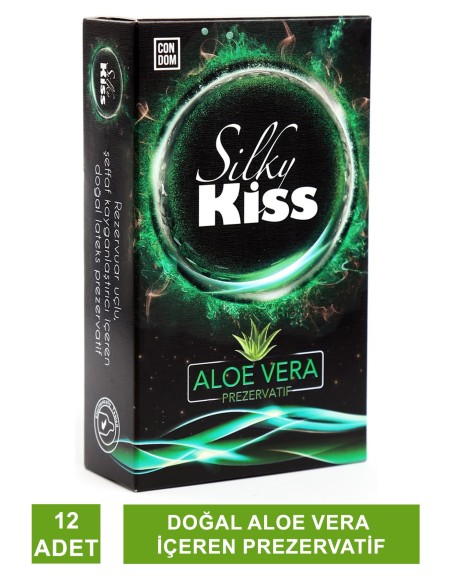 Silky Kiss Aloe Vera Prezervatif 12 Adet 