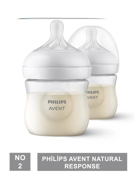 Philips Avent Natural Response 0+ Ay NO:2 2'li Biberon 2x125 ml (SCY900/02) 