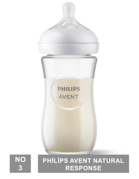 Philips Avent Natural Response 1+Ay NO:3 Cam Biberon ( SCY933/01 ) 