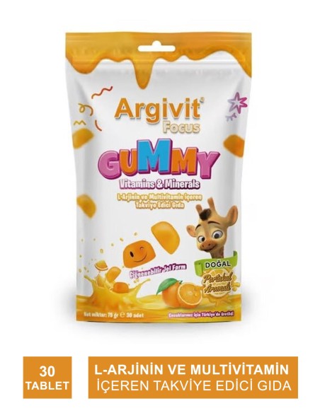 Argivit Focus Gummy 30 Adet 