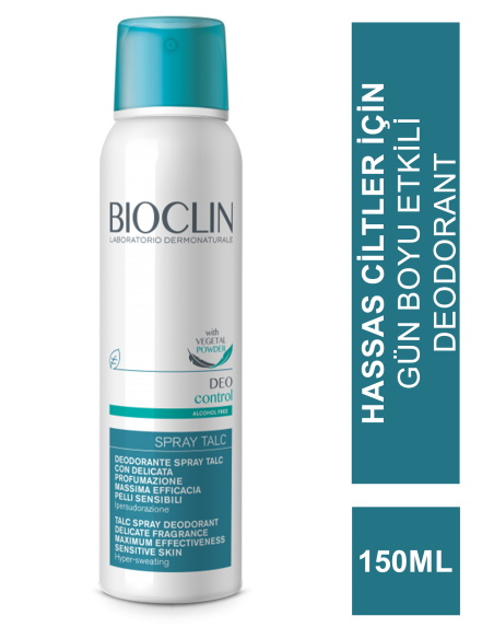 Bioclin Deo Control Spray Talc 150 ml 