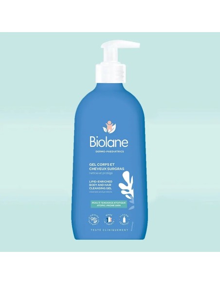 Biolane Dermopediatrik Body&Hair Cleansing Gel ( Saç ve Vücut Şampuanı ) 350 ml 