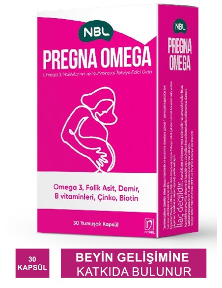 Nbl Pregna Omega 30 Kapsül 