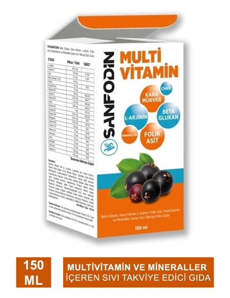 Sanfodin Multivitamin 150 ml 