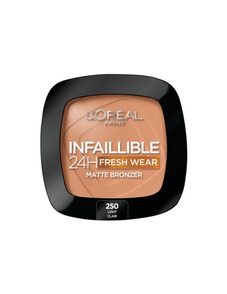 Loreal Paris Infaillible 24H Fresh Wear Bronzlaştırıcı Pudra - 250 Light 9gr 