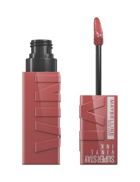 Maybelline New York Super Stay Vinyl Ink Uzun Süre Kalıcı Likit Parlak Ruj -  35 CHEEKY 