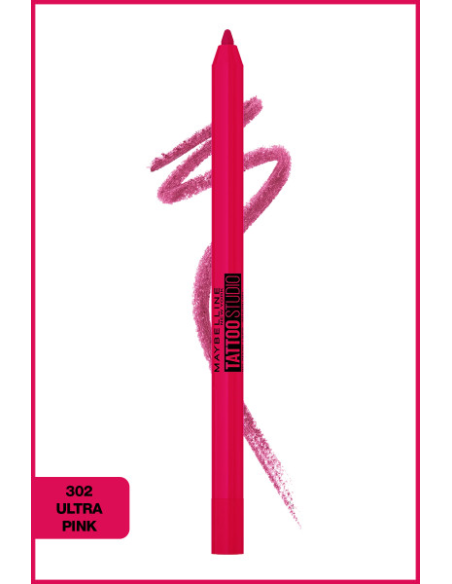 Maybelline New York Tattoo Liner Jel Göz Kalemi - Ultra Pink- 302 