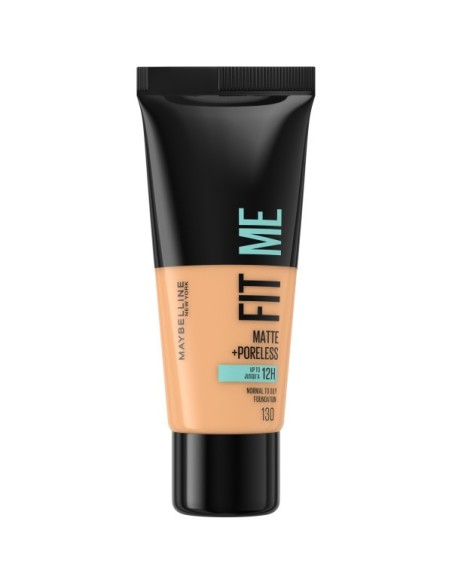 Maybelline New York Fit Me Matte+Poreless Fondöten - 130 Buff Beige 30 ml 