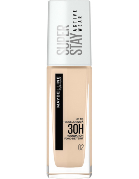 Maybelline New York Superstay Active Wear Fondöten- 02 Naked Ivory 30 ml 