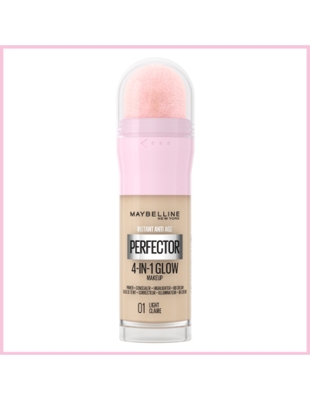 Maybelline New York Instant Perfector Glow 4 Etki 1 Arada Fondöten- 01 Light 20ml 