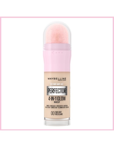 Maybelline New York Instant Perfector Glow 4 Etki 1 Arada Fondöten- 00 Fair Light 20 ml 