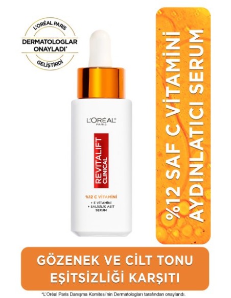 Loreal Paris Revitalift %12 Saf C Vitamini Serum 30ml 