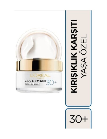 Loreal Paris Yaş Uzmanı 30+ Nemlendirici Gündüz Kremi 50ml 