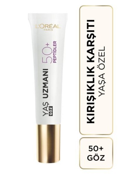 Loreal Paris Yaş Uzmanı 50+ Yenileyici Göz Bakım Kremi 15ml 