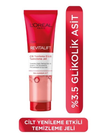 Loreal Paris Revitalift Yenileme Etkili Temizleme Jeli 150ml 