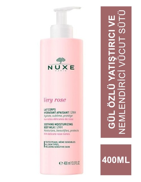 Nuxe Very Rose Soothing Moisturizing Body Milk 400 ml 